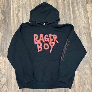 Tyla Yaweh Rager Boy Tour Hoodie Men's XL Black Hip Hop Rap Concert
